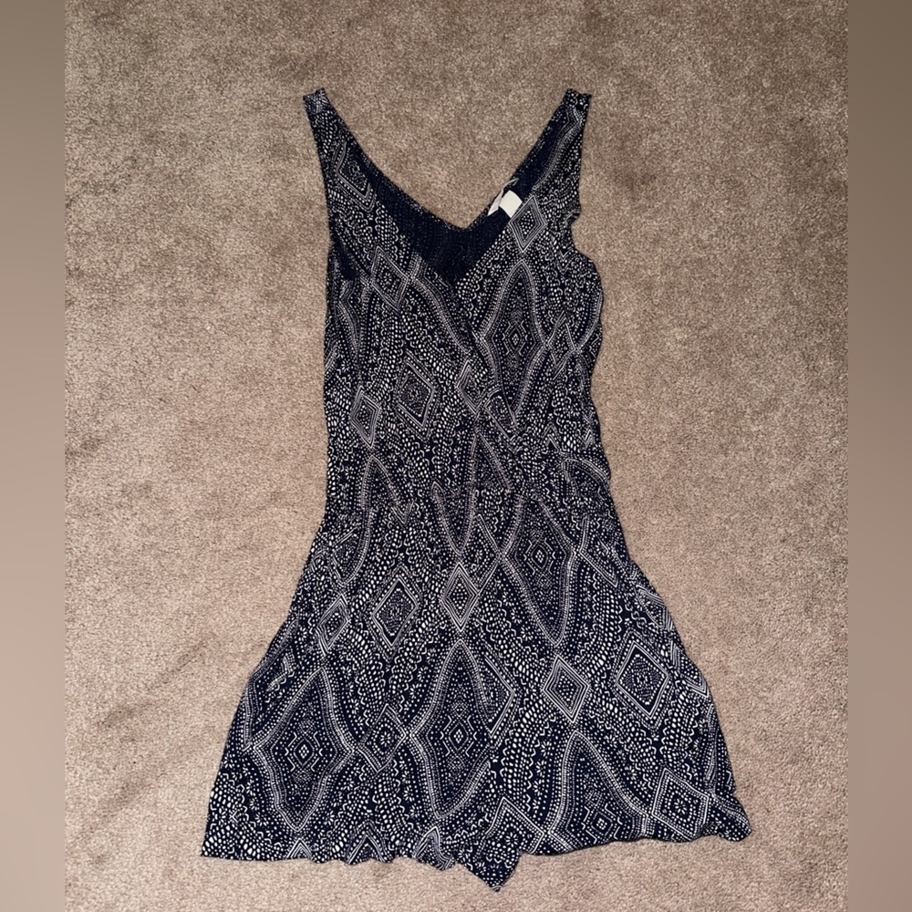 H&M navy romper